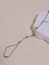 Load image into Gallery viewer, Silver Arium Ring Hand Bracelet - Waterproof