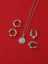 Load image into Gallery viewer, Silver Swedi Earrings - Waterproof