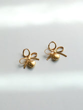 Load image into Gallery viewer, Tie Ribooni Earrings - Waterproof
