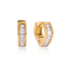 Load image into Gallery viewer, Nine Hoop Earrings - Waterproof