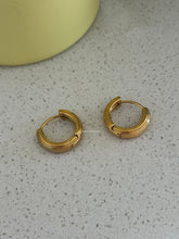 Load image into Gallery viewer, Basic Stripe Skin Hoop Earrings - Waterproof