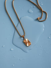 Load image into Gallery viewer, Gold Etched Necklace - Waterproof