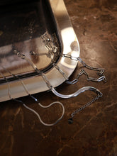 Load image into Gallery viewer, Silver Fitzy Herringbone Bracelet - Waterproof