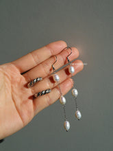 Load image into Gallery viewer, Silver Cuala Earrings - Waterproof