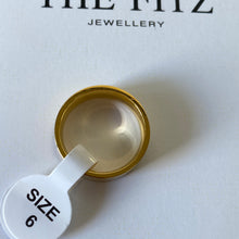 Load image into Gallery viewer, (T&C) Gold Basic Band Ring