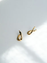 Load image into Gallery viewer, Gold Bold Infinity Earrings - Waterproof
