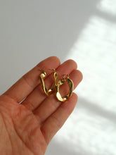 Load image into Gallery viewer, Gold Bold Infinity Earrings - Waterproof