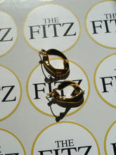 Load image into Gallery viewer, Gold Bold Infinity Earrings - Waterproof