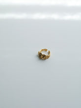 Load image into Gallery viewer, Gold Crumpled Cuff Ring