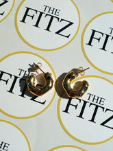 Load image into Gallery viewer, Heina C-shaped Earrings - Waterproof
