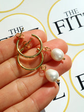 Load image into Gallery viewer, Terrace Pearl Earrings - Waterproof