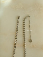 Load image into Gallery viewer, Silver Edi Heart Necklace - Waterproof
