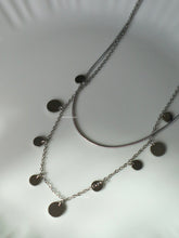 Load image into Gallery viewer, Silver Glori Layered Necklace -Waterproof
