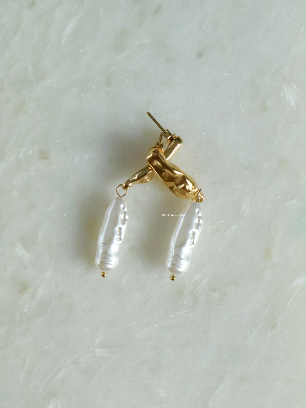 Mamo Pearl Earrings - Waterproof