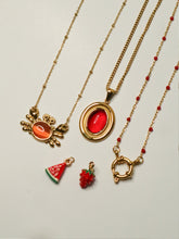 Load image into Gallery viewer, Red Pizzazz Necklace - Waterproof
