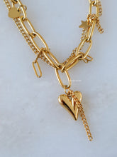 Load image into Gallery viewer, Heartstone Charm Bracelet - Waterproof
