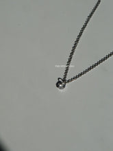 Load image into Gallery viewer, Plain CZ Silver Necklace
