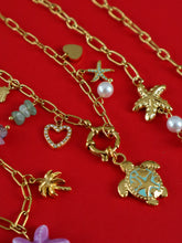 Load image into Gallery viewer, Woori Turtle Charm Necklace - Waterproof
