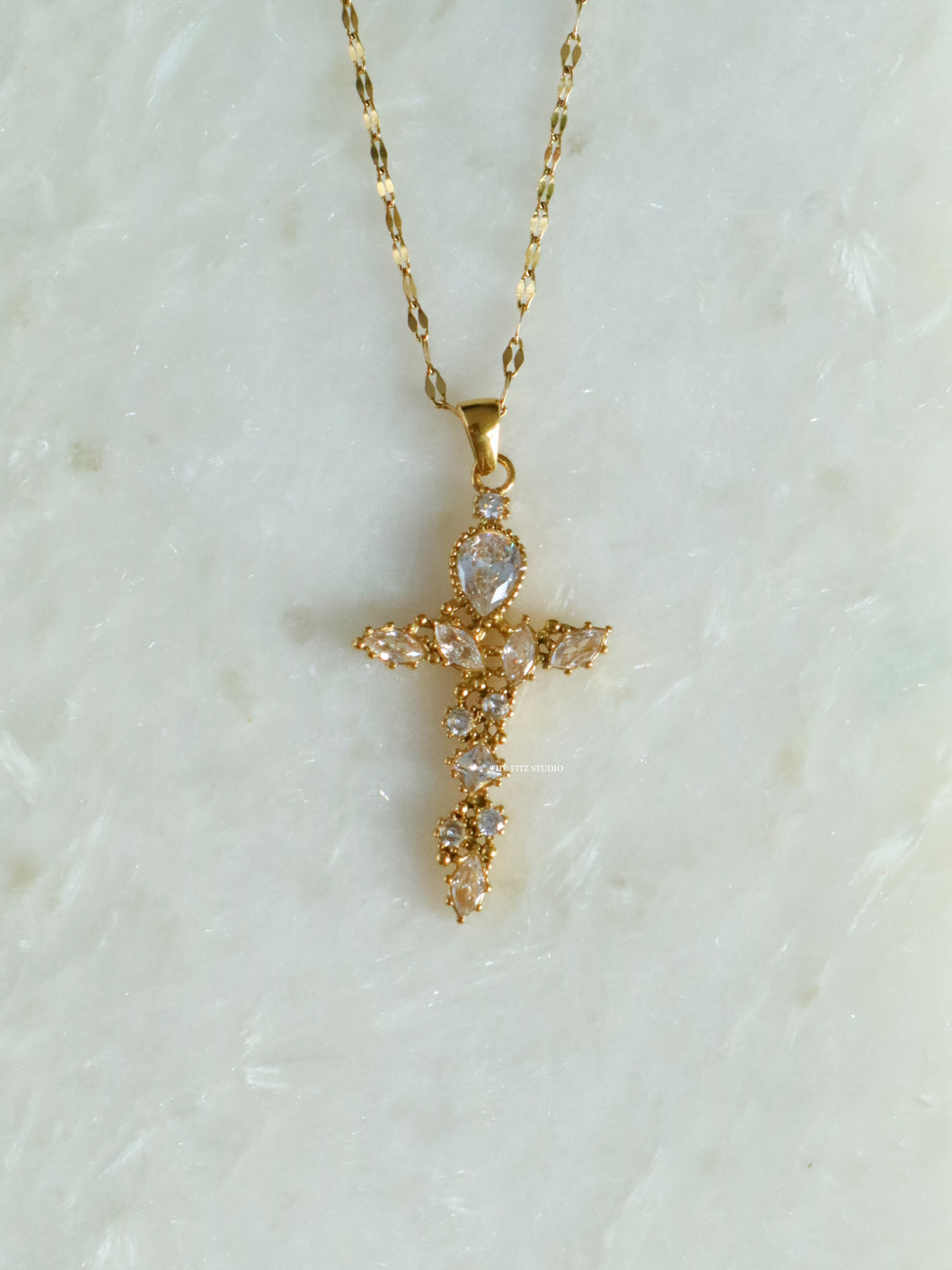 Venti Cross Necklace - Waterproof