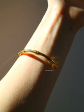 Load image into Gallery viewer, Terra Bamboo Cuff Bangle - Waterproof
