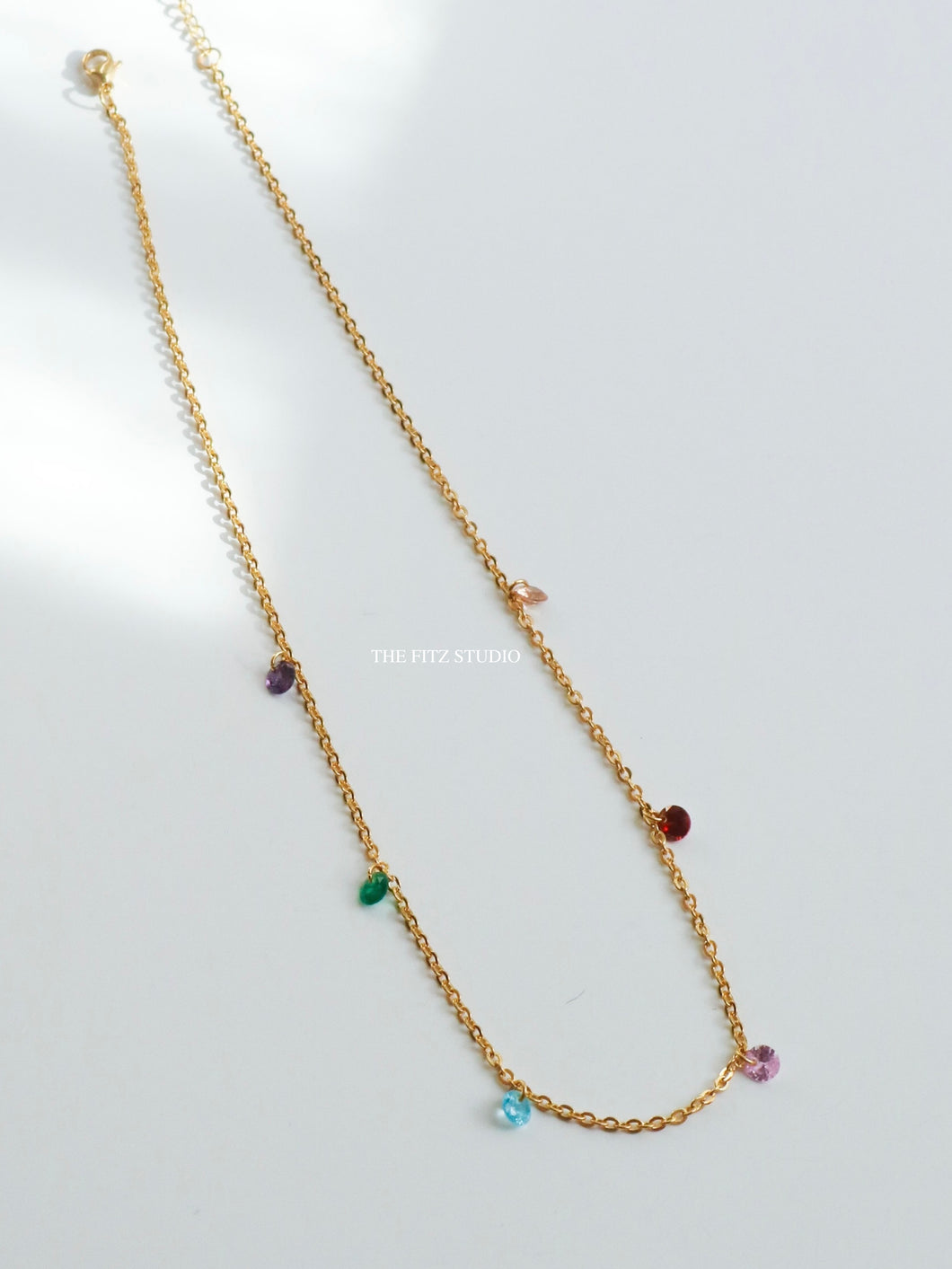 Christmas Cubic Charms Necklace