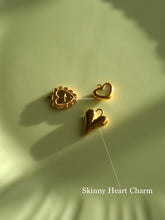 Load image into Gallery viewer, 1pc Skinny Heart Charm - Waterproof
