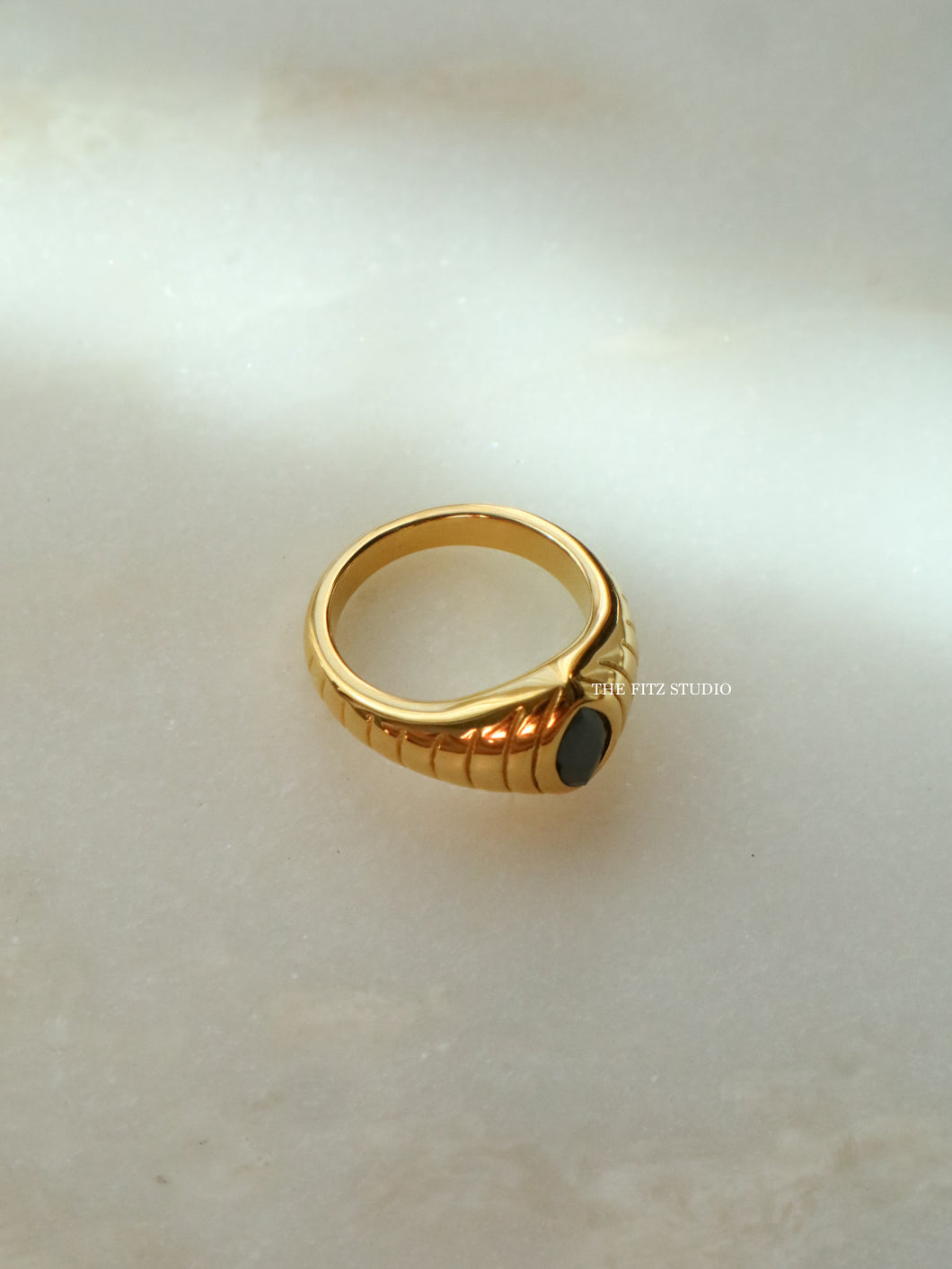 Black Neptune Ring