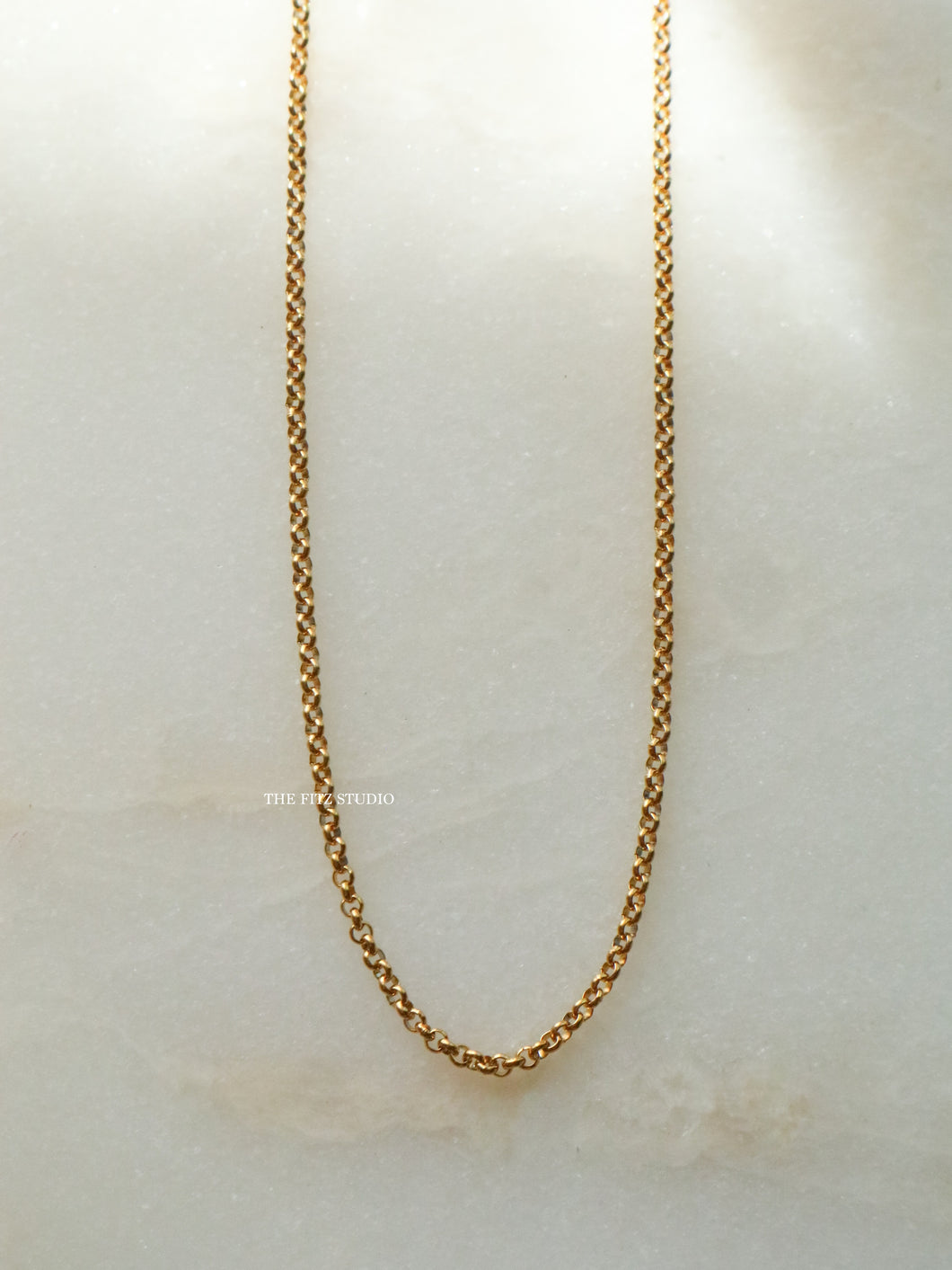 Thinner Jumb Chain Necklace - Waterproof