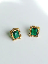 Load image into Gallery viewer, Earny Green Earrings - Waterproof
