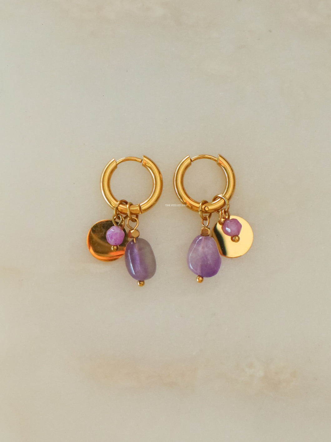 Hemilia Drop Earrings - Waterproof