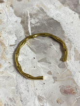 Load image into Gallery viewer, Terra Bamboo Cuff Bangle - Waterproof
