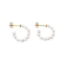 Load image into Gallery viewer, Baby Pearl Earrings
