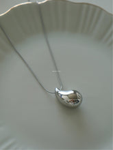 Load image into Gallery viewer, Silver Holly Charm Necklace - Waterproof
