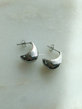 Load image into Gallery viewer, Silver Toni Tearball Earrings - Waterproof
