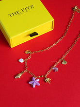 Load image into Gallery viewer, Lavender Sea Necklace - Waterproof
