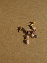 Load image into Gallery viewer, Lucid Purple Jade Drop Earrings
