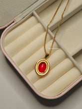 Load image into Gallery viewer, Red Pizzazz Necklace - Waterproof
