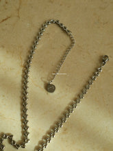 Load image into Gallery viewer, Silver Edi Heart Necklace - Waterproof
