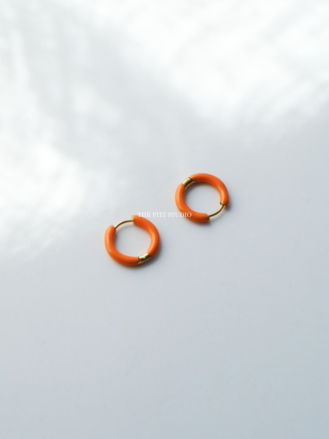 Orange Caramel Earrings