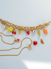 Load image into Gallery viewer, Pink Pitt Herringbone Necklace - Waterproof
