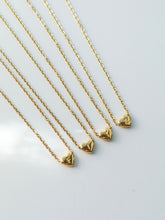 Load image into Gallery viewer, Heartbeat Initial Necklace
