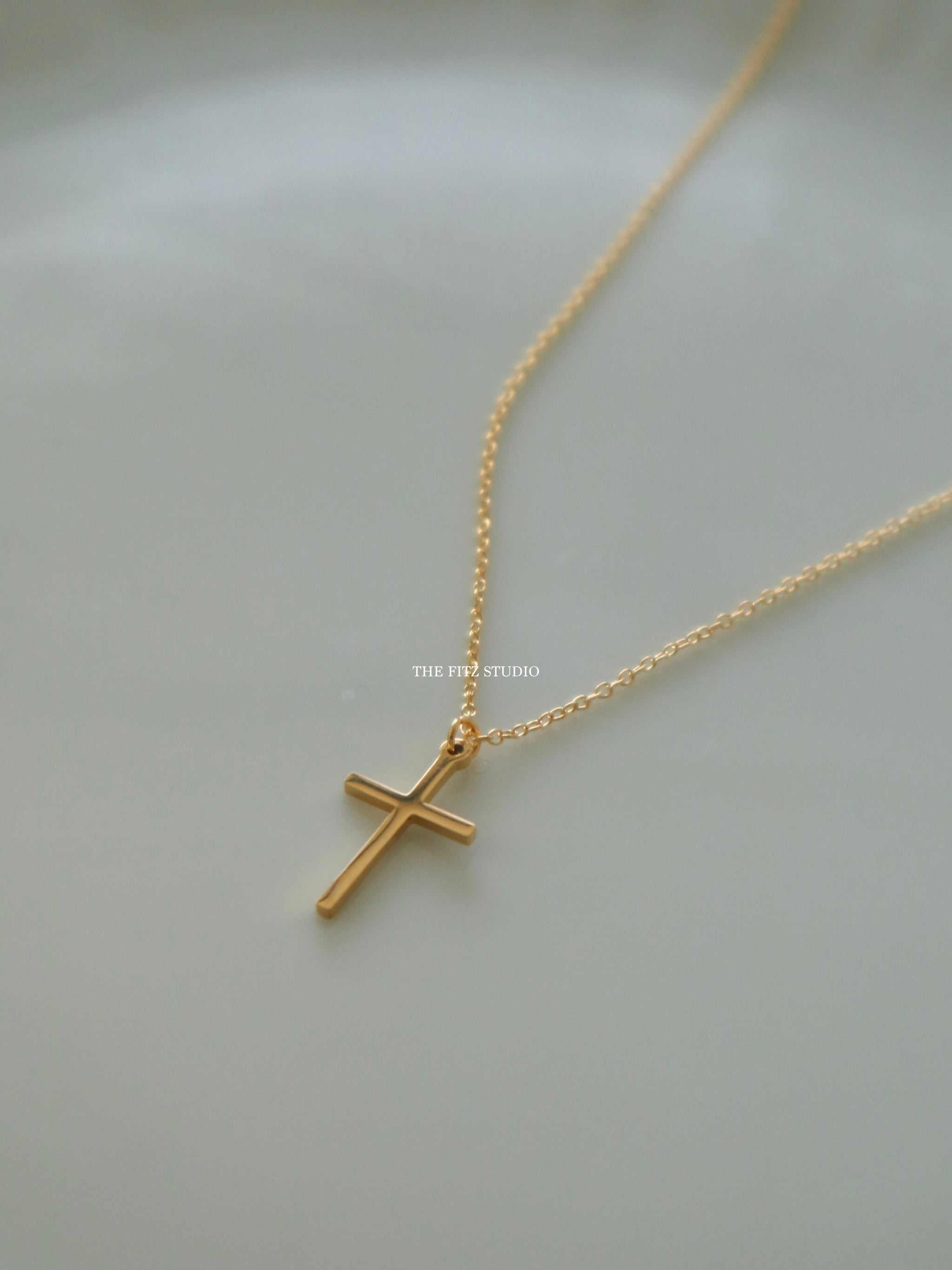 Jini Cross Necklace - Waterproof – The Fitz Studio