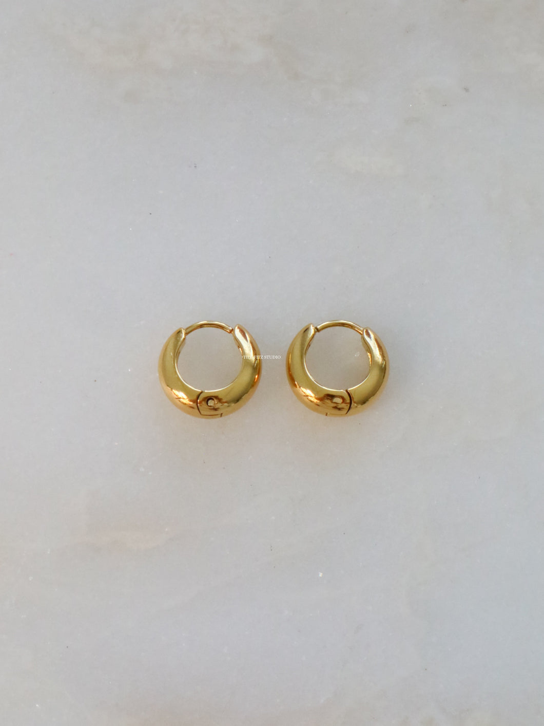 Luena Hoop Earrings - Waterproof