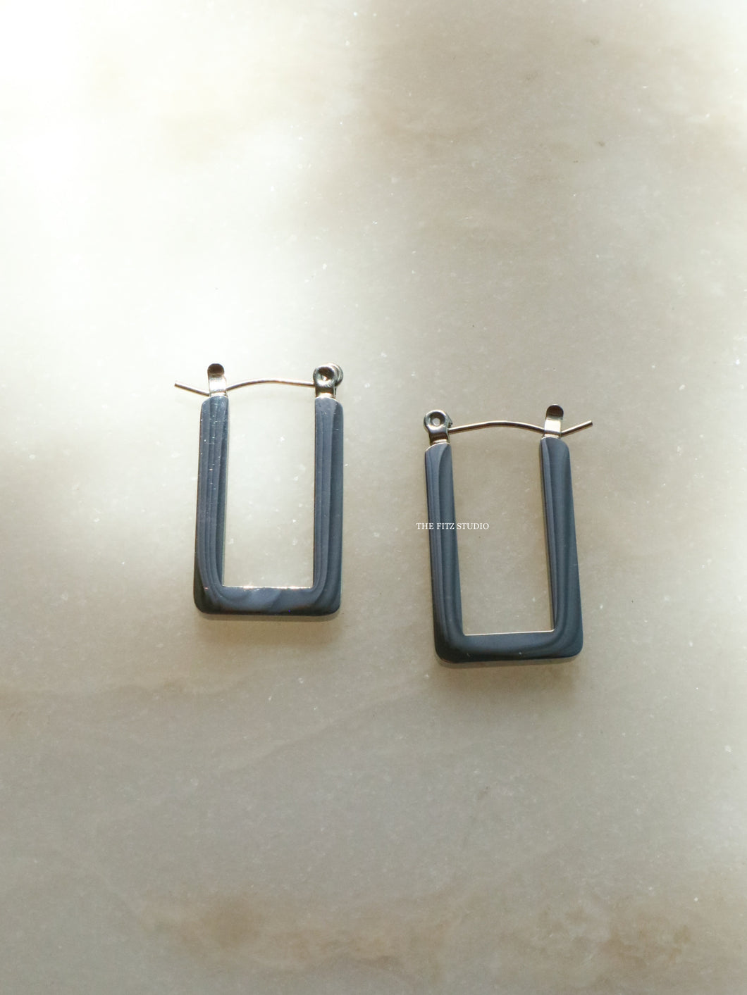 Silver Maruia Earrings - Waterproof