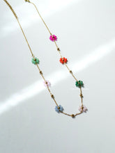 Load image into Gallery viewer, Rainbow Beaded Necklace - Waterproof
