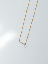 Load image into Gallery viewer, Plain CZ Gold Necklace
