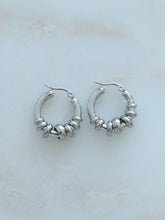 Load image into Gallery viewer, Silver Muini Earrings - Waterproof
