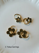 Load image into Gallery viewer, C Tokyo Earrings - Waterproof
