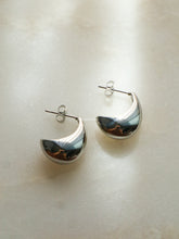 Load image into Gallery viewer, Silver Toni Tearball Earrings - Waterproof
