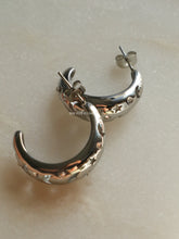 Load image into Gallery viewer, Silver Sweet Moon Earrings - Waterproof
